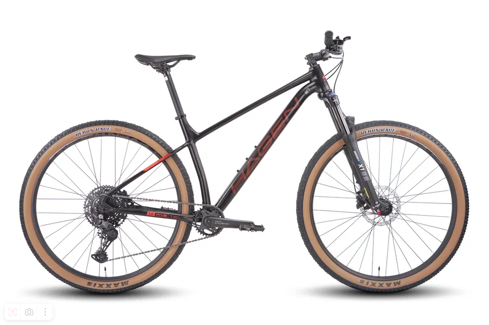 Велосипед 29" Hagen 5.10 рама XL 20" Металкор, металлик 2025