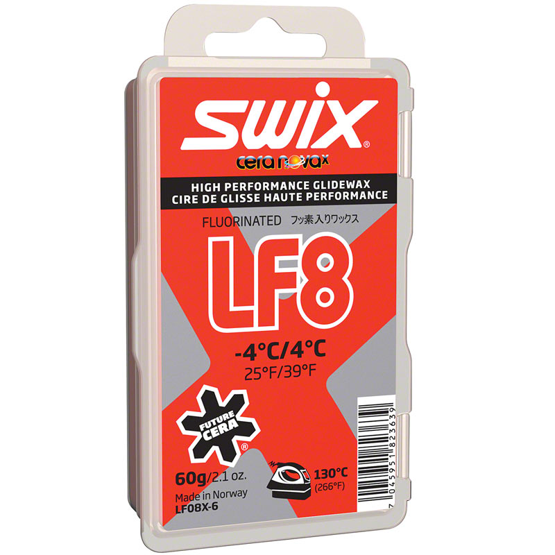 Мазь скольжения Swix LF8X (+4-4 C) Red 60g LF08X-6