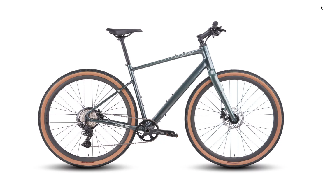 Велосипед 700" Hagen HG9 рама XL(560) Индиго, синий 2025