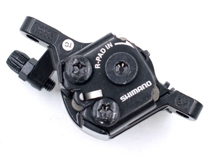 Тормоз, механический дисковый, SHIMANO TOURNEY TX, BR-TX805, без адапт., черный