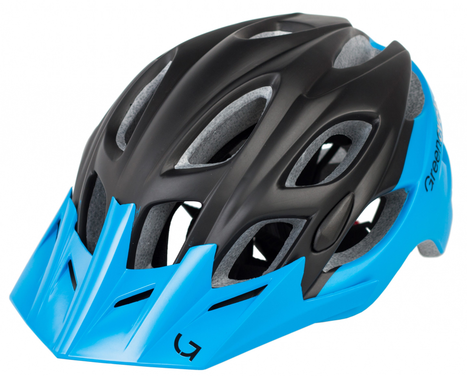 Шлем Green Cycle Enduro Размер 58-61см (L) Чёрно-синий (№6502)