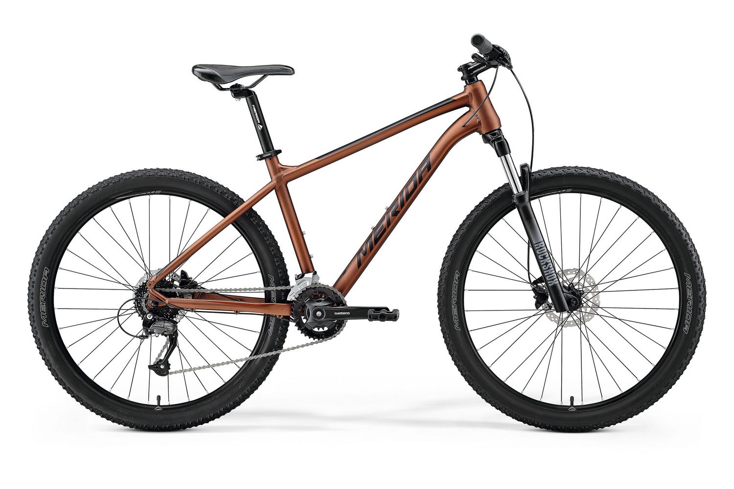 Велосипед 27.5" Merida Big.Seven 60 3x Рама:M(17") MattBronze/Black 2021