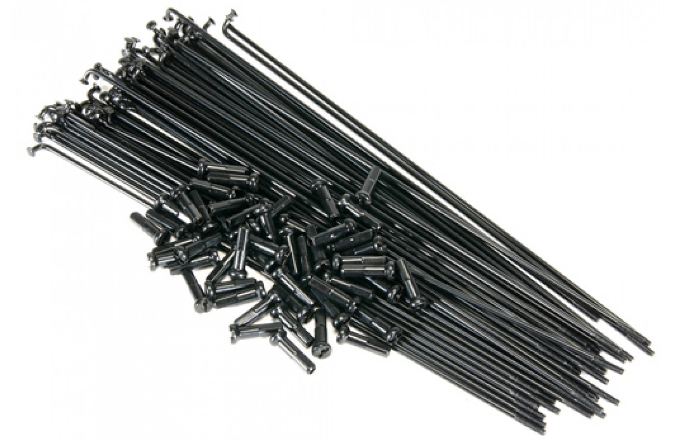 Спица стальная 297mm с нип. чёрная