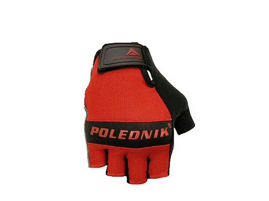 Перчатки велосипедные Polednik GELMAX XXL Чёрно-красные