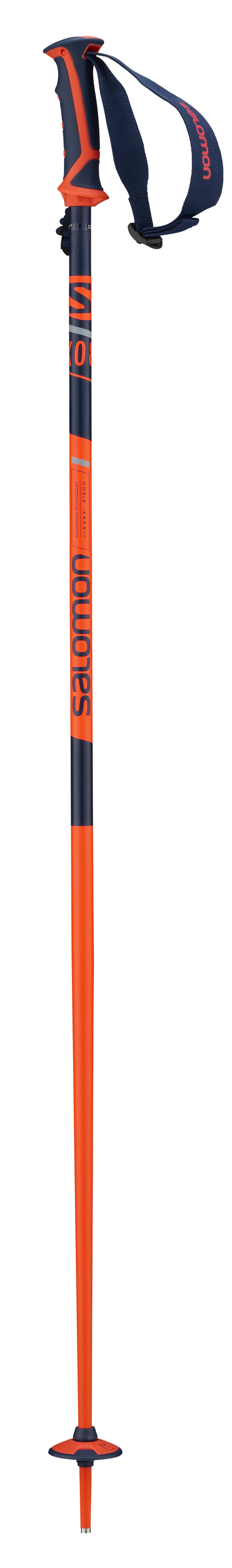 Палки горнолыжные SALOMON ARCTIC Red/Blue 125см (прокатные)