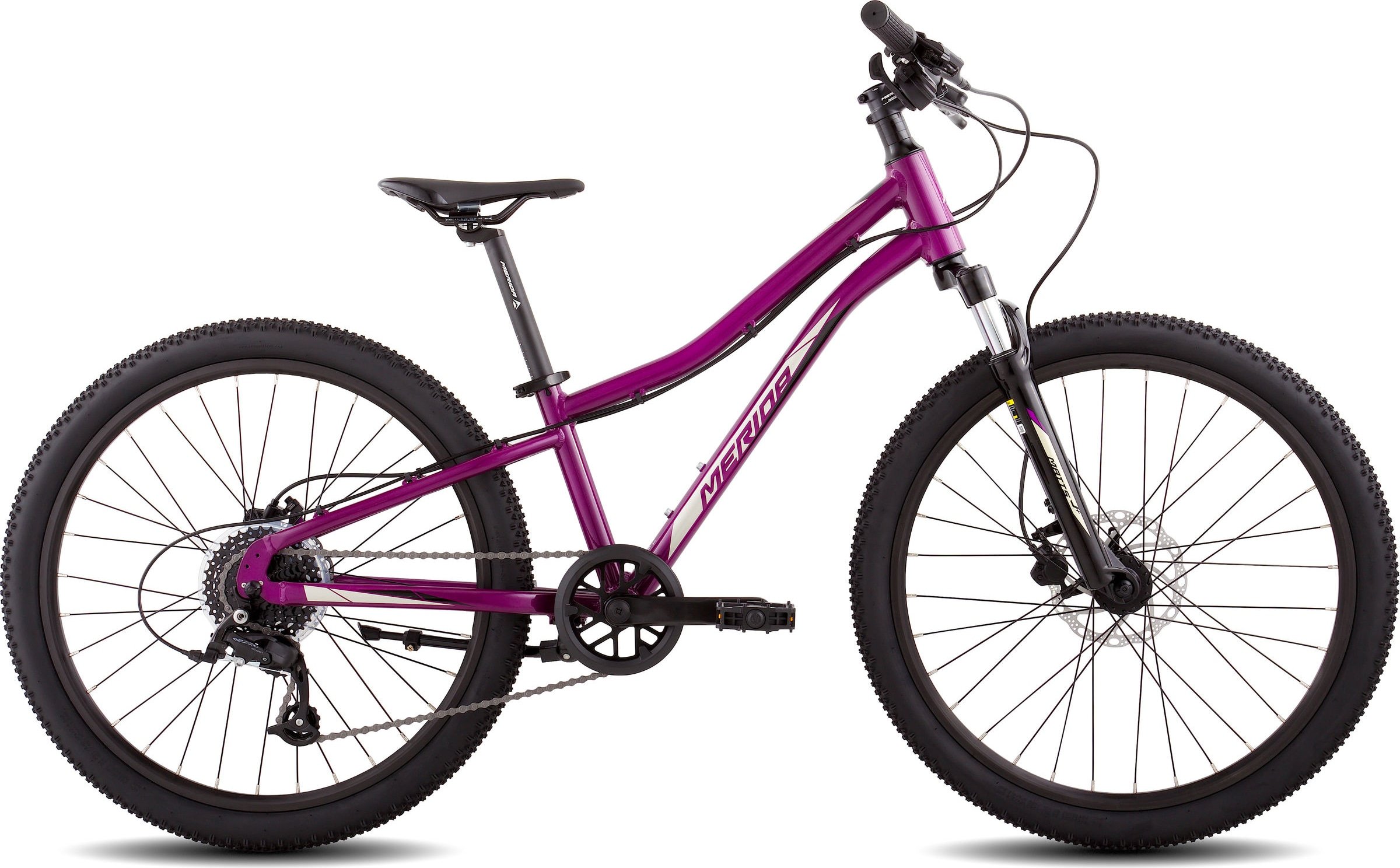 Велосипед 24" Merida Matts J.24 Pro Рама:One Size Purple/BlackChampagne