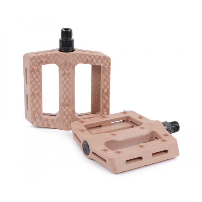 Педали Shadow Surface BMX насыпные ((коричневый) арт: 110-06428)
