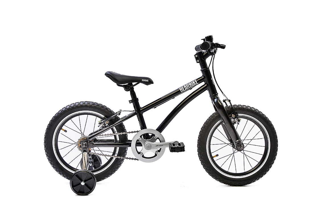 Велосипед 16" Bear Bike	Kitezh Рама OS Черный 2020