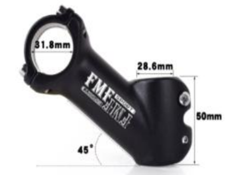 Вынос руля FMFXTR  31,8 мм diameter stem, 45mm