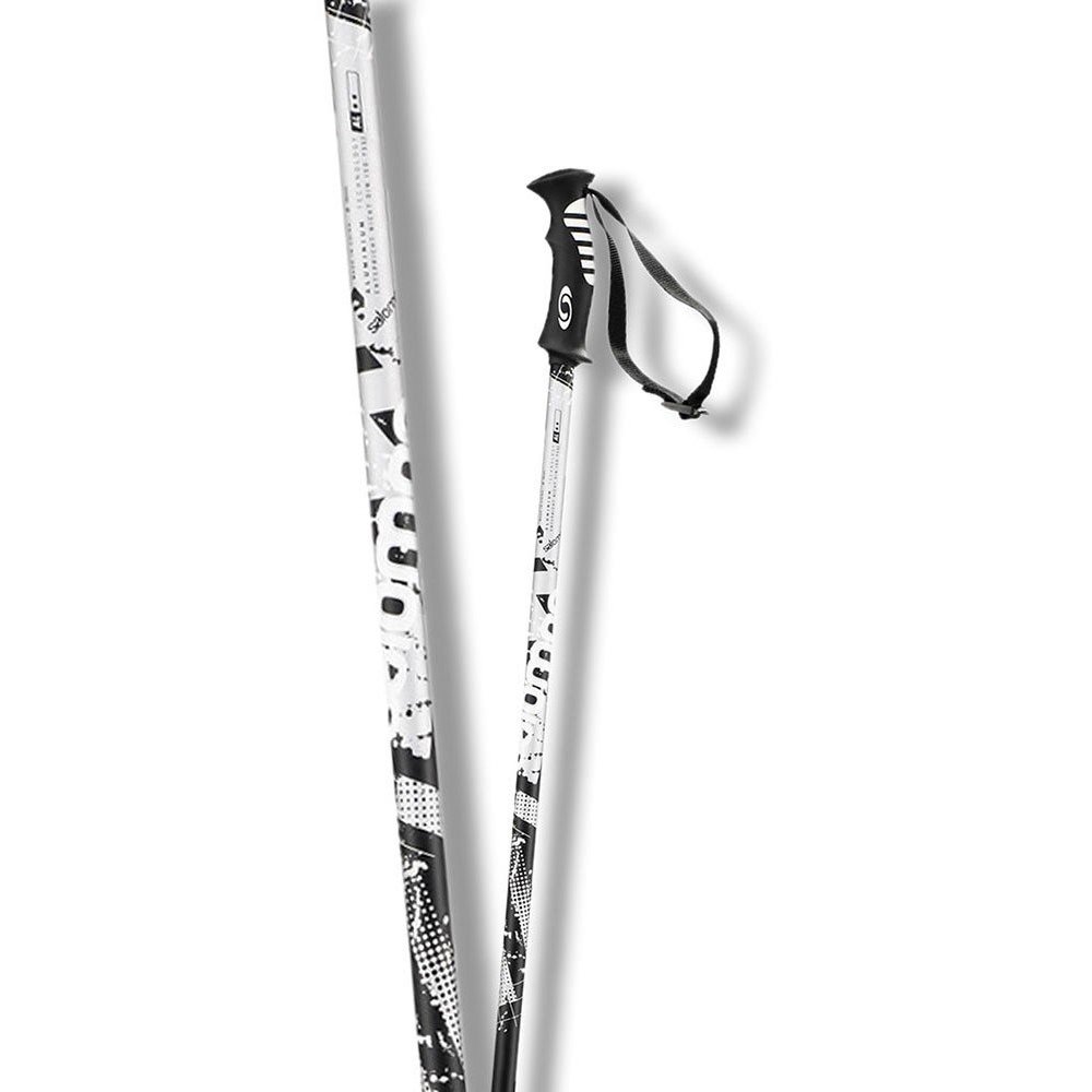 Палки горнолыжные SALOMON ARCTIC Black/Silver 125см (прокатные)