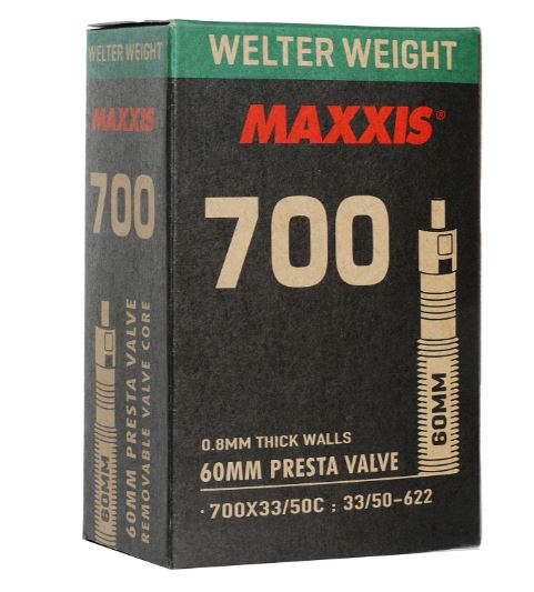 Камера Maxxis Welter Weight 700x33/50C 0.8 мм FV 60 мм
