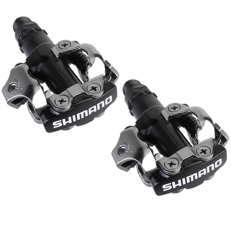 Педaли  контактные Shimano PD-M 520 SPD Black