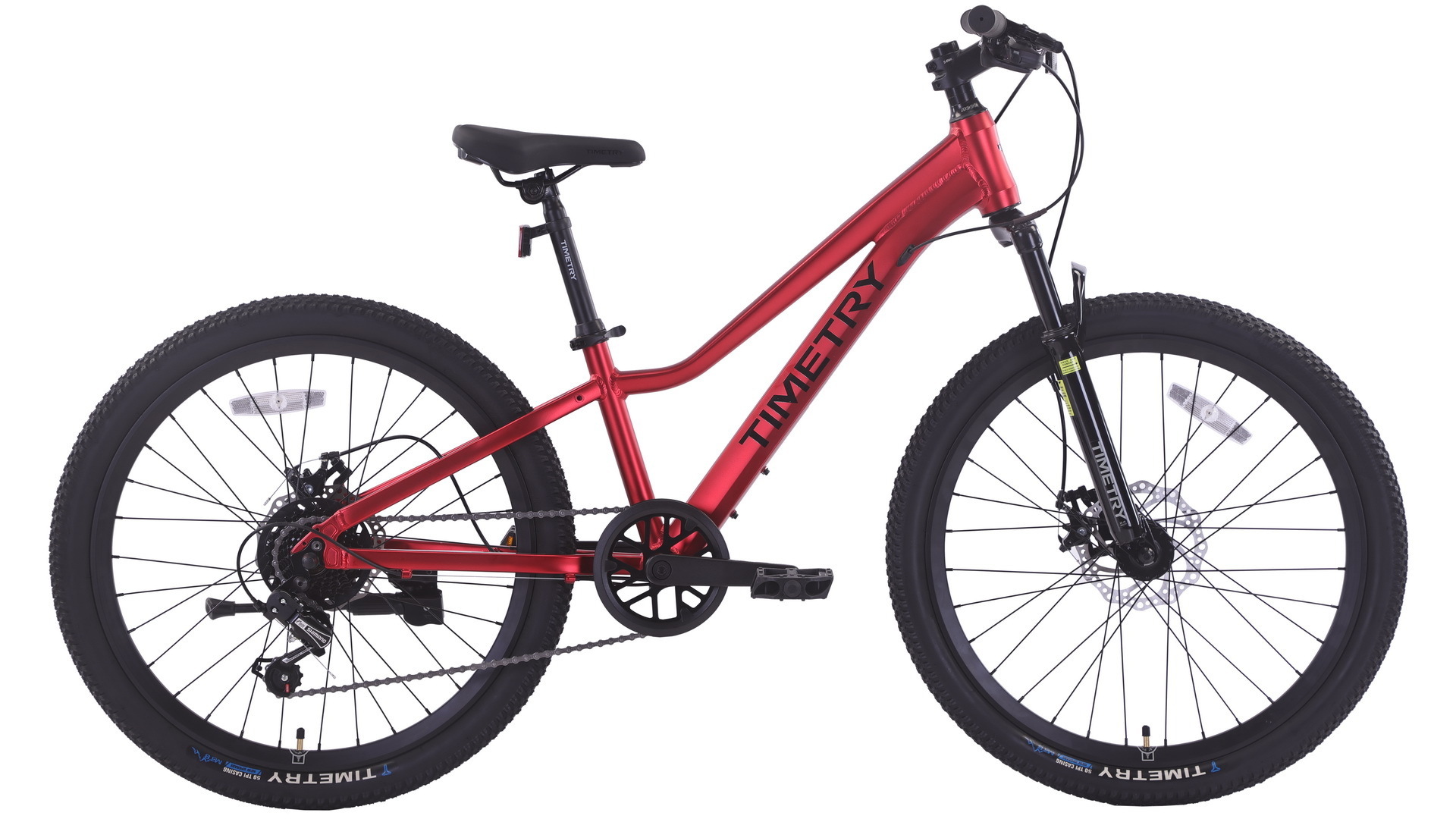 Велосипед 24" TimeTry Сool 7s рама 11" Красный