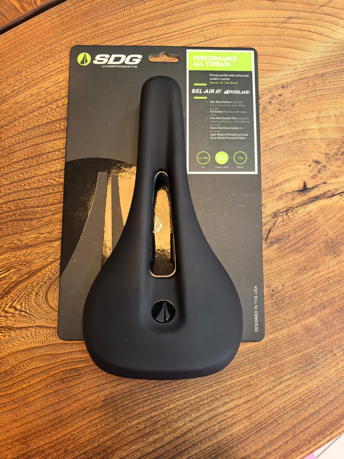 Седло SDG Bel-Air V3 Overland Alloy Black