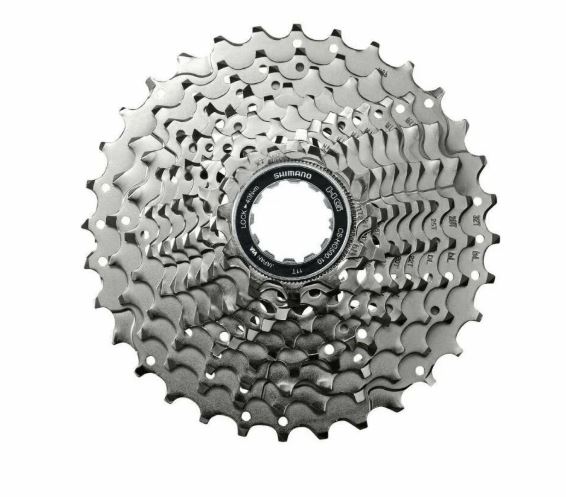 Кассета Shimano Tiagra, HG500, 10 скоростей, 11-32Т, серебристая, без упаковки