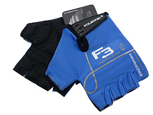 Перчатки велосипедные Polednik F-3 XL Чёрно-синие