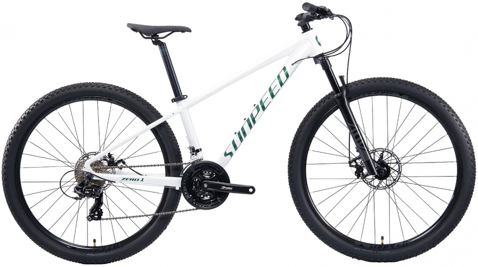 Велосипед 27.5" SUNPEED ZERO1 рама S 15.5" White/белый