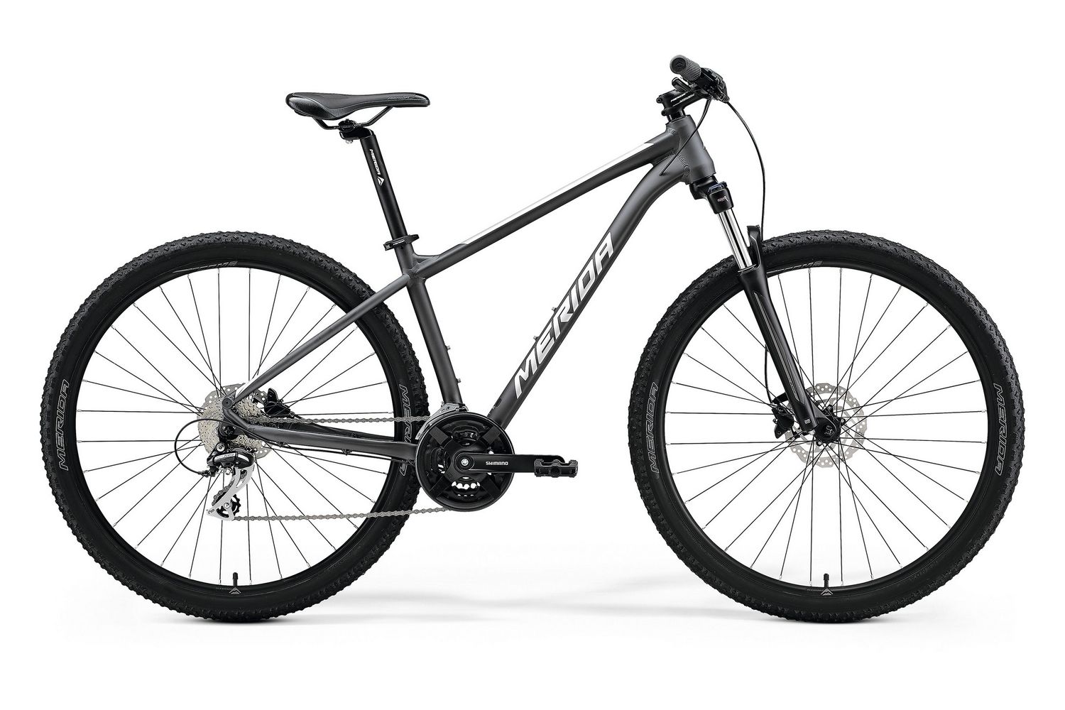 Велосипед 29" Merida Big.Nine 20-3x Рама:XXL(22") MattDarkSilver/Silver 2022