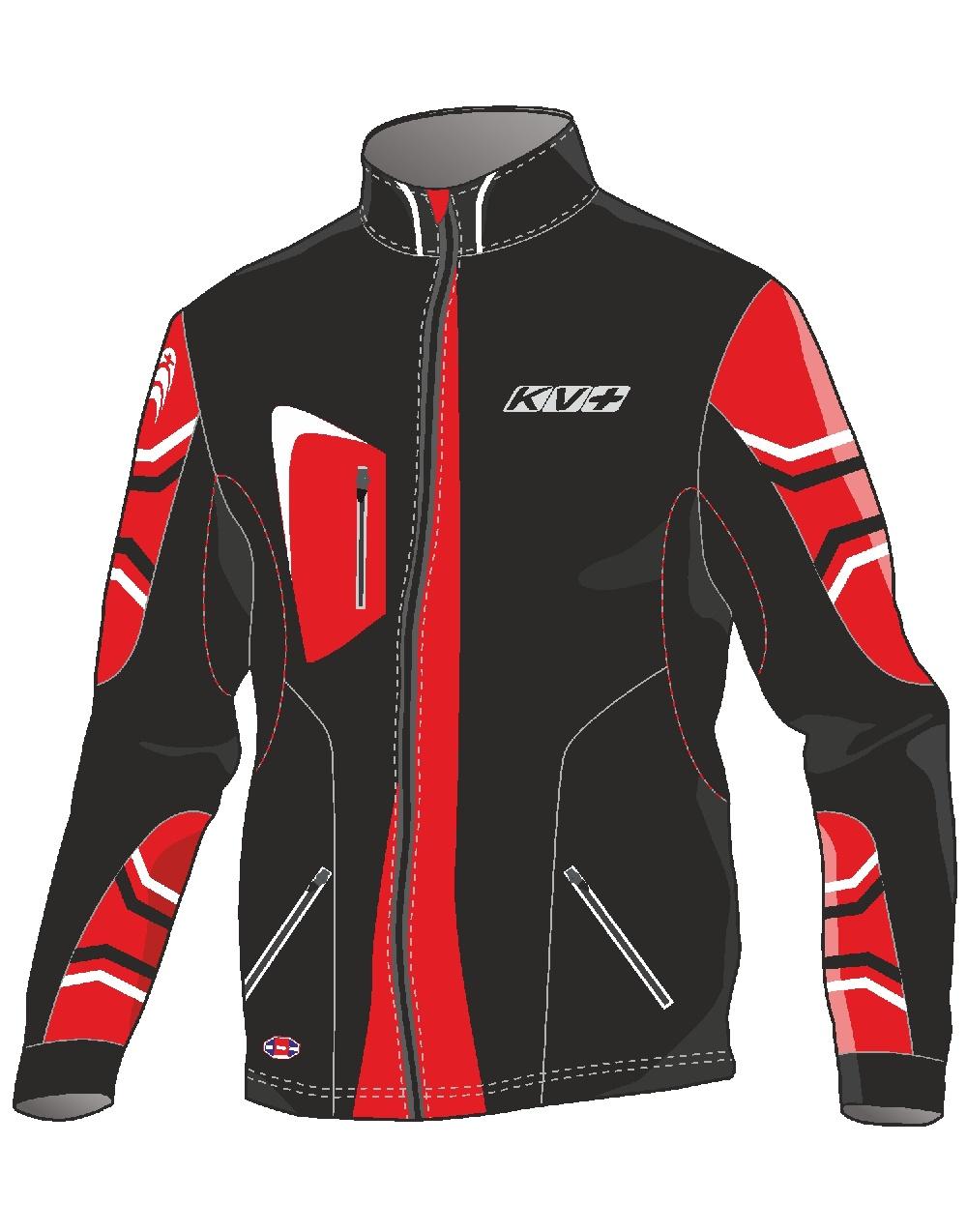 Костюм KV+ Куртка + Брюки RACE S col. Red/Black