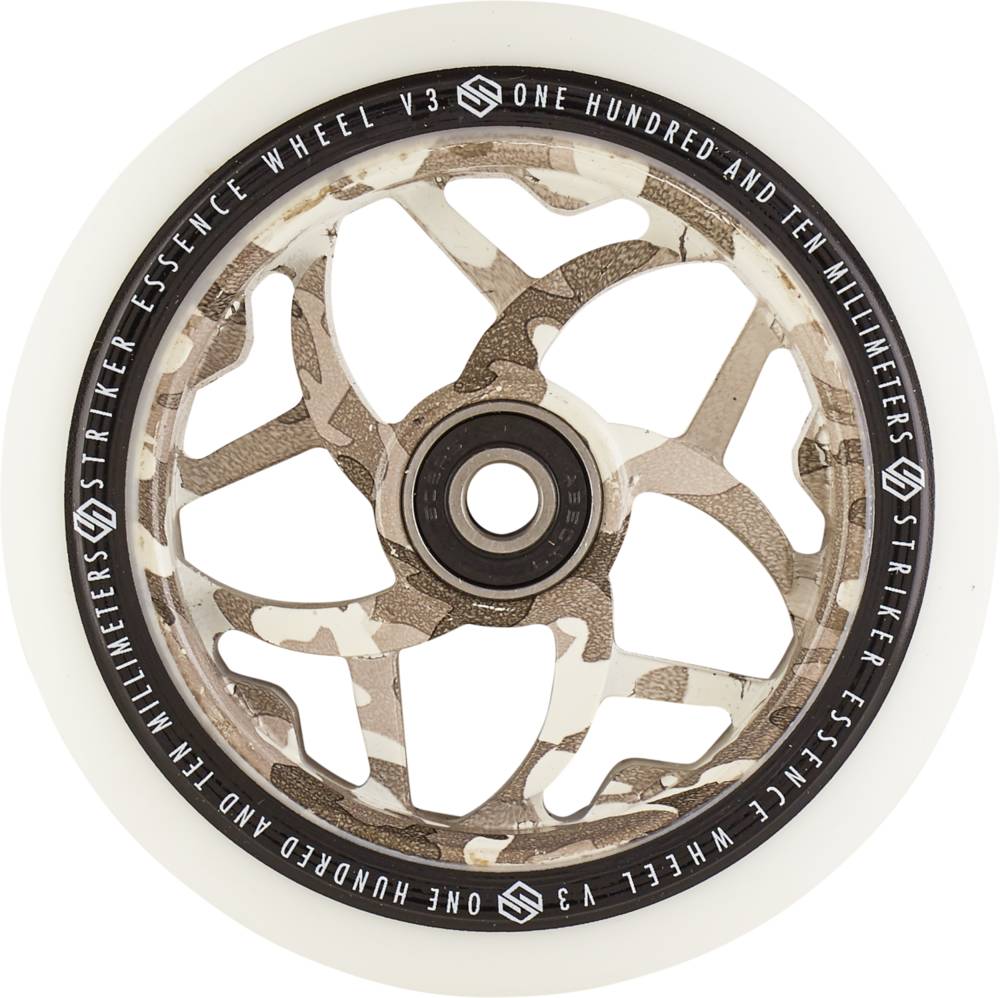 Колесо для самоката Striker Essence V3 Black Pro Scooter Wheel 110mm Snow Camo