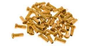 Ниппель DT 12х2.0мм алюминий, золотой