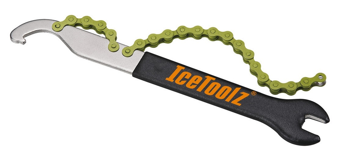 Хлыст для снятия кассеты и 15мм ключ IceToolz 34S4