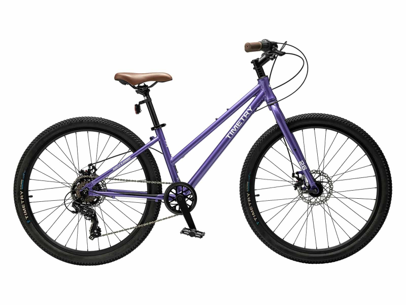 Велосипед 26" TimeTry Mars/7S рама 13", фиолетовый