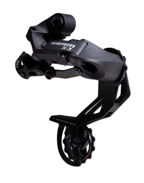 Переключатель задний SRAM X.3 Long Cage Black (00.7515.050.000)