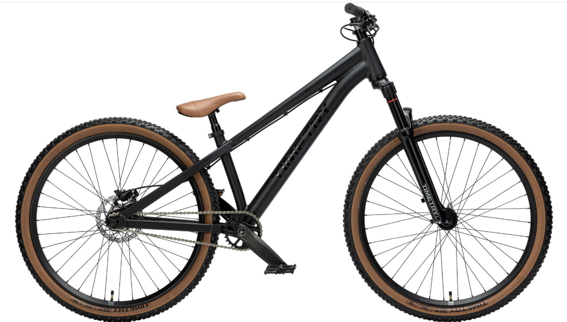 Велосипед 26" TimeTry 418/1s рама 13,5", черный