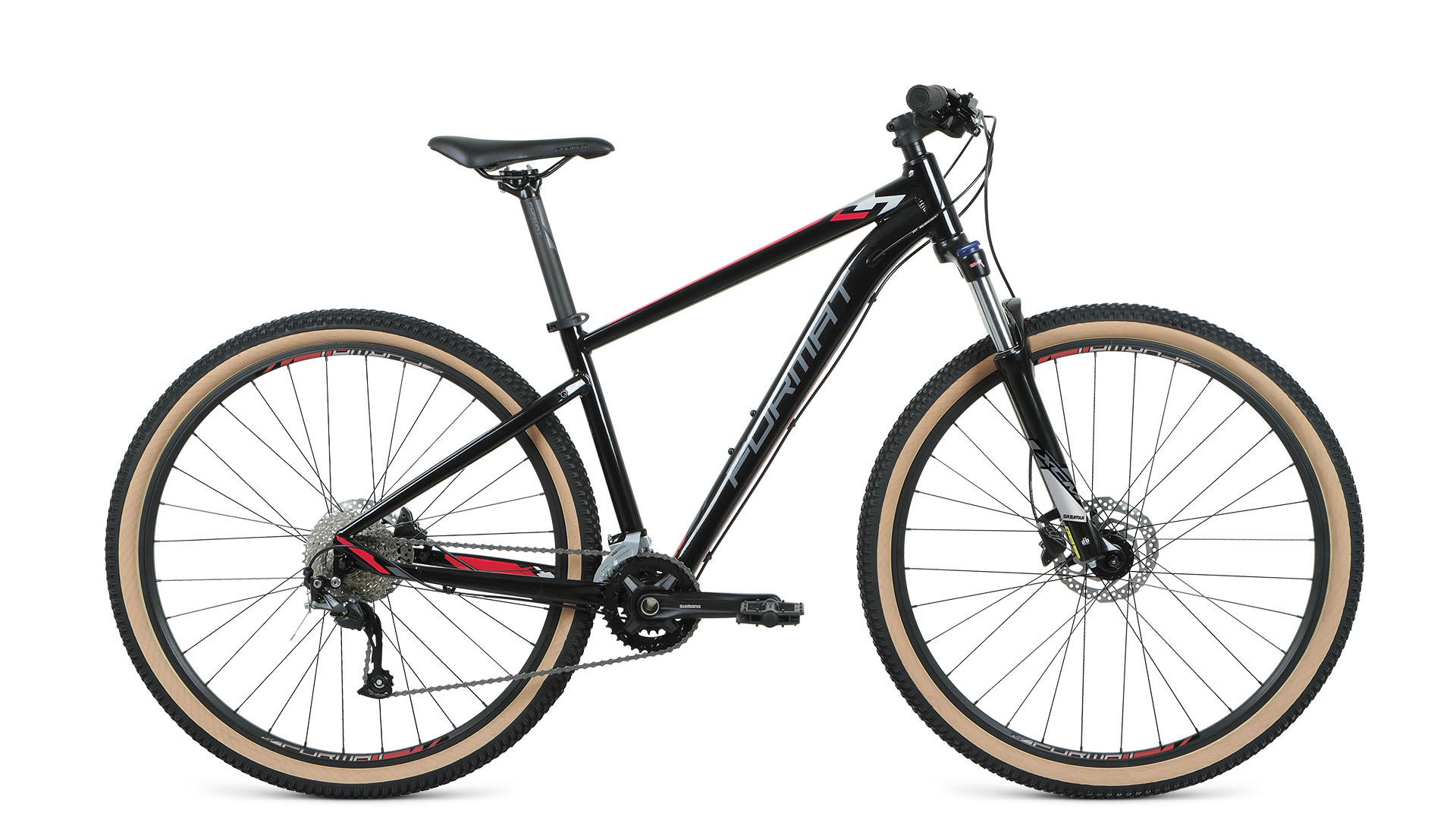 Велосипед 29" FORMAT 1412 Рама XL черный 2021