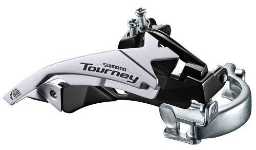 Переключатель передний SHIMANO TOURNEY FD-TY500-TS, 2/3, 42, AFDTY500TSM6