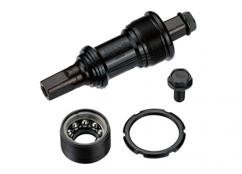 Каретка NECO B906 Разборная, SQR, 68 мм, 119 мм (3P), черный, 1BS300000082