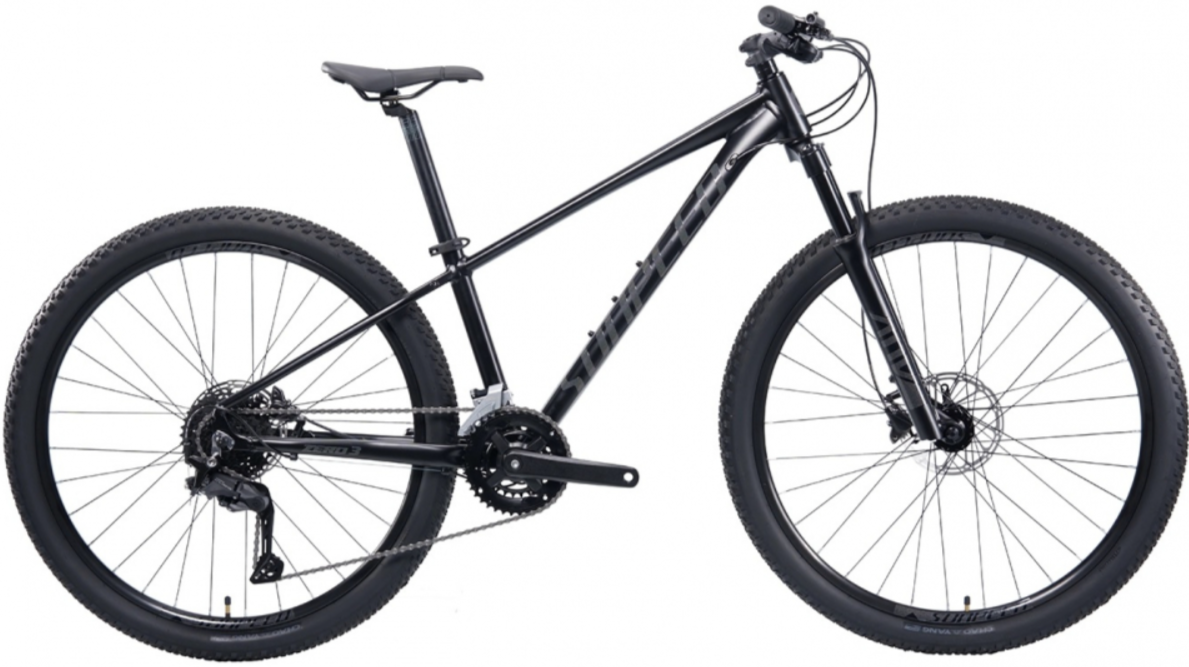 Велосипед 27,5" SUNPEED ZERO3 18ск рама S 15,5" Black/черный
