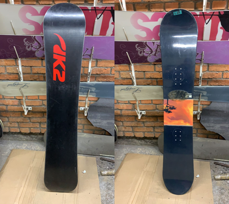 Сноуборд K2 Sunset 156 (прокатный) черный