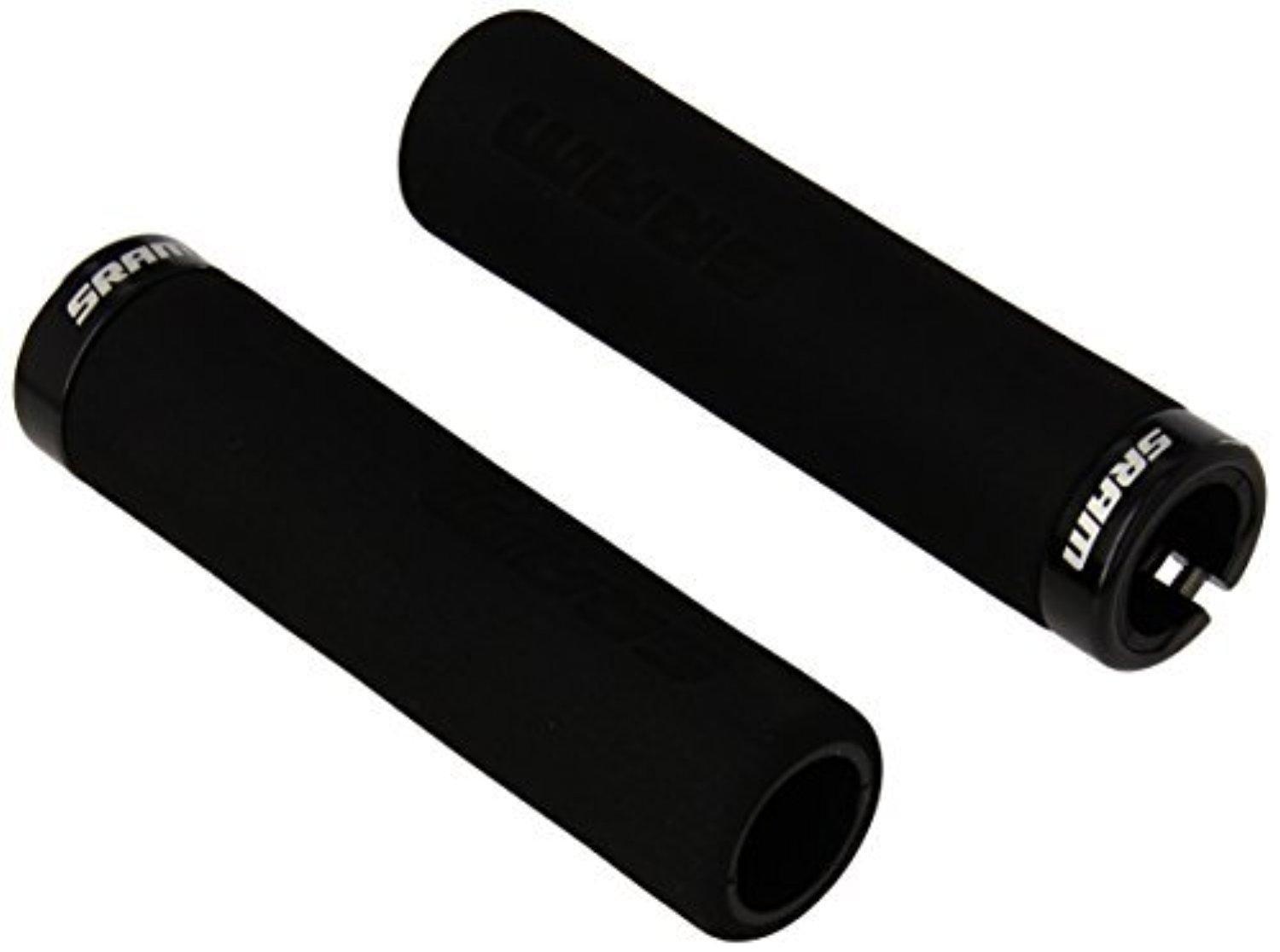 Грипсы SRAM Locking Foam 129 черные, замок черный