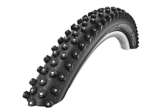 Покрышка 26" х 2.00" Schwalbe Ice Spiker Pro Evolution LiteSkin Folding зимняя Чёрная