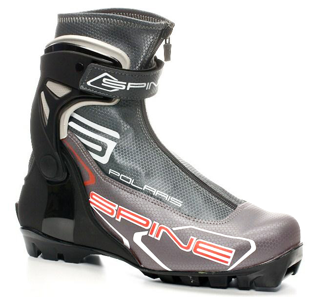 Ботинки лыжные SPINE POLARIS 85 NNN (41) светло-серый/серый