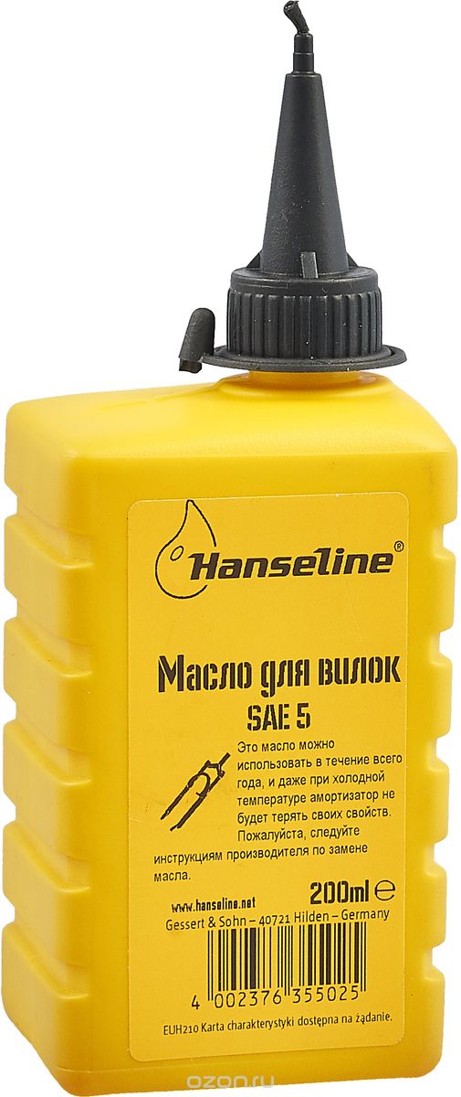 Масло вилочное Hanseline 355025 SAE 5 200мл