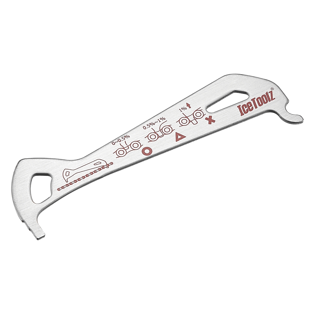 Цепеметр (калибр)механический индикатор растяжения цепи Stainless Steel Chain Checker 62C4 IceToolz NEW