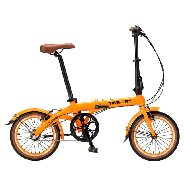 Велосипед 16" TimeTry 244/3s, оранжевый