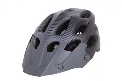 Шлем Green Cycle Slash размер 54-58см (M) Чёрно-серый (№2534)