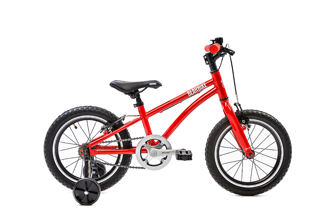 Велосипед 16" Bear Bike	Kitezh Рама OS Красный 2020