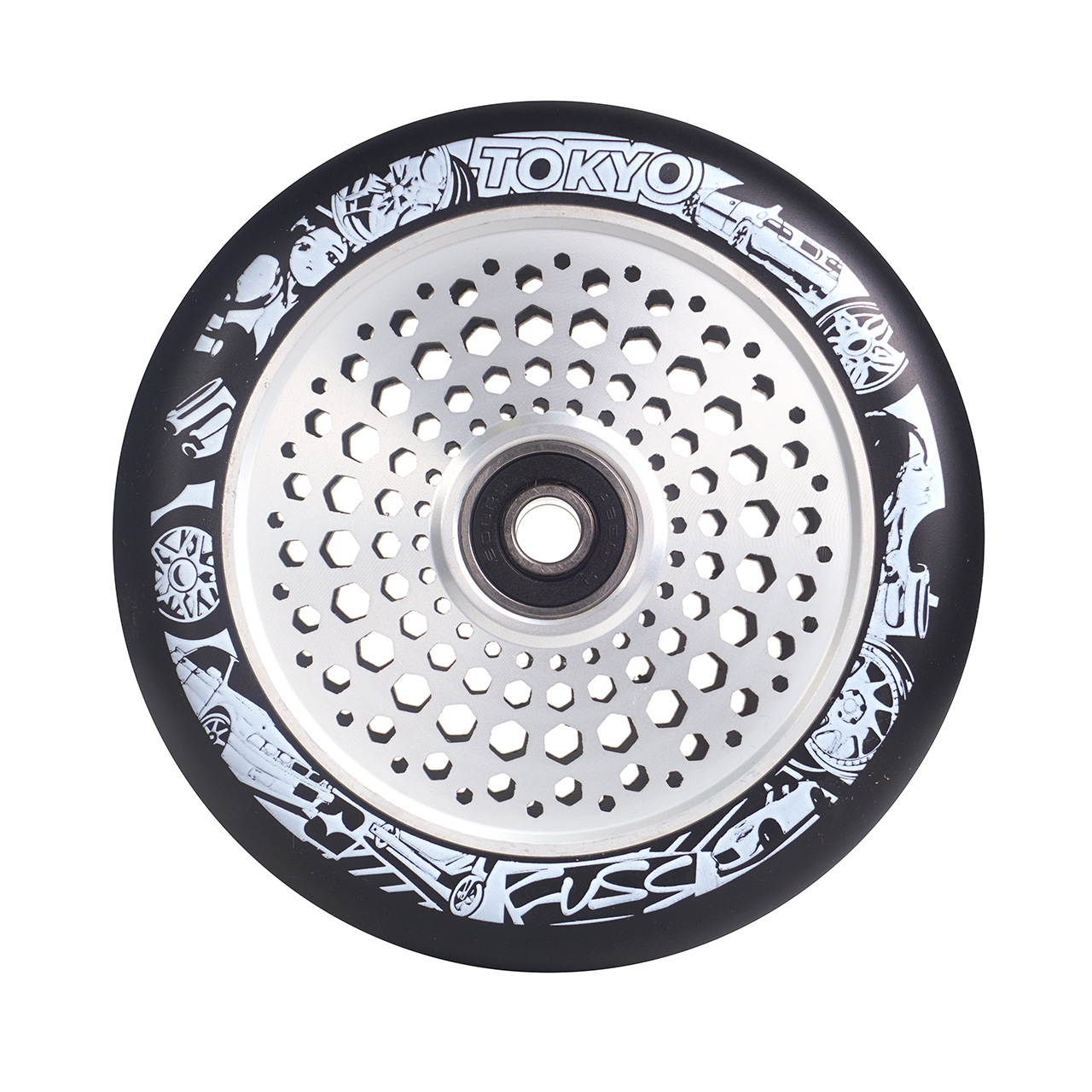 Колесо "Tokyo fuss" Dorikin wheel silver/black