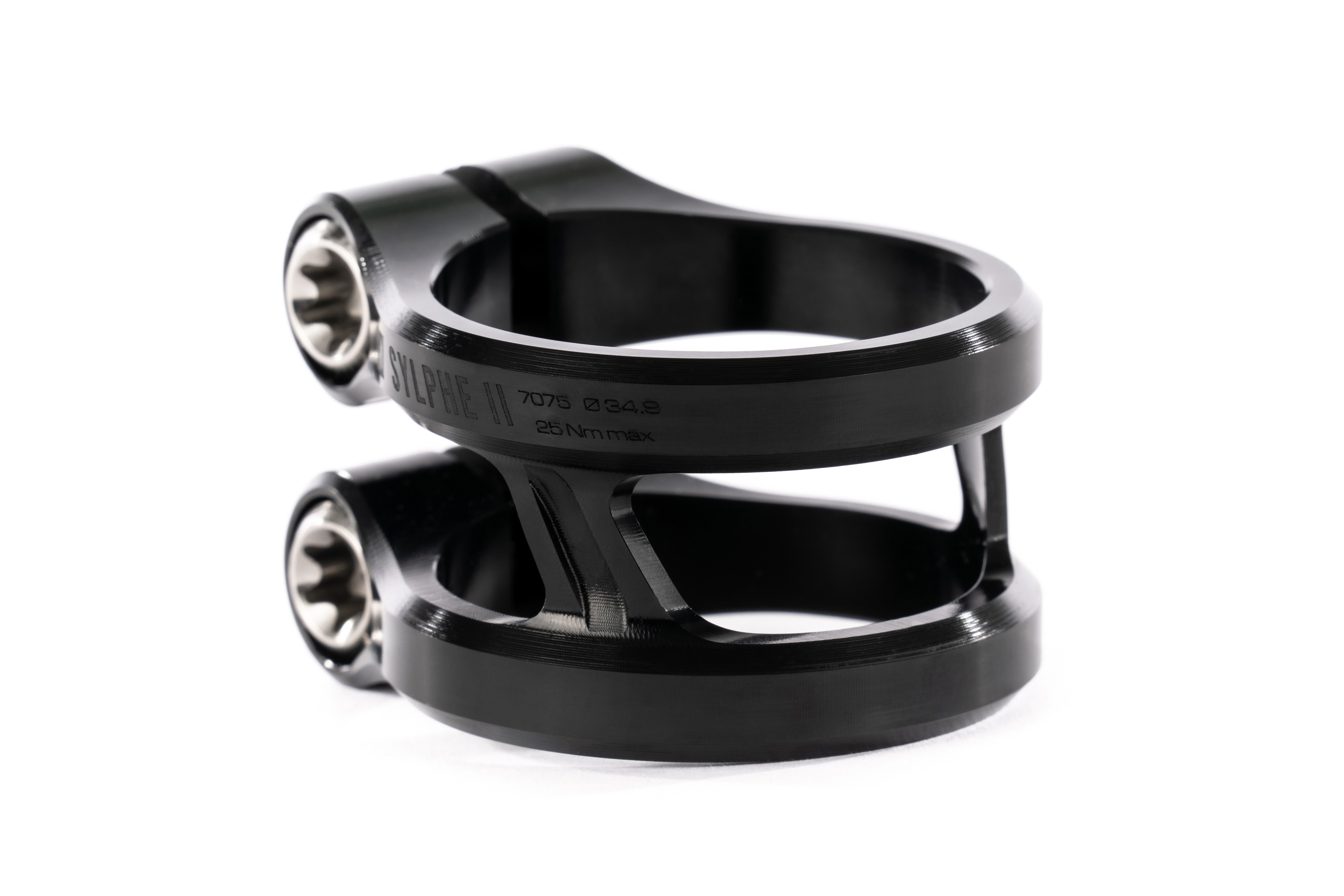 Зажим Ethic sylphe double clamp V2 34.9 black
