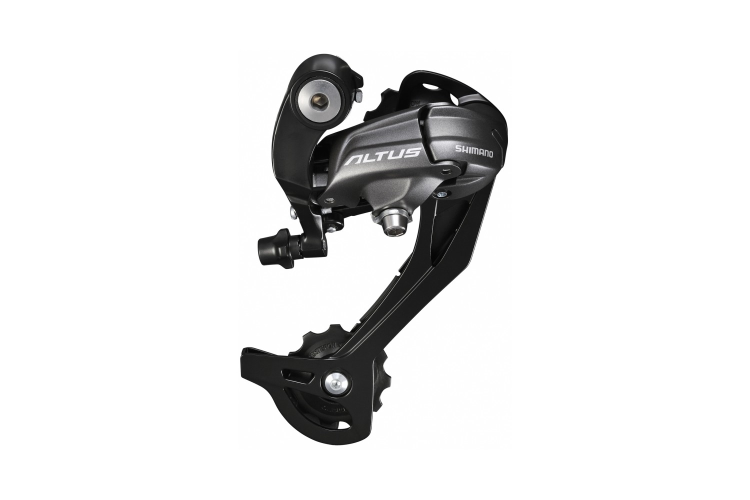 Переключатель задний Shimano Altus M370 SGS 9ck черн.