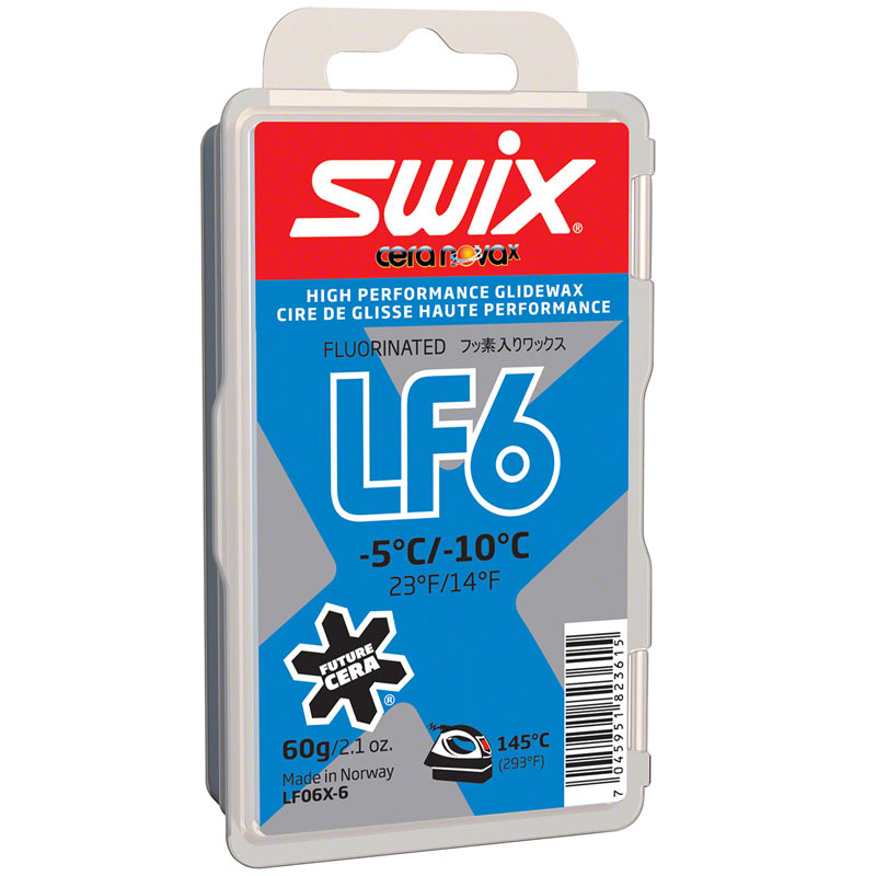 Мазь скольжения Swix LF6 (-5-10 C) Blue 60g LF06X-6