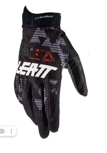 Мотоперчатки Leatt Moto 2.5 WindBlock Glove (Black, XXL, 2025 (6023040854))