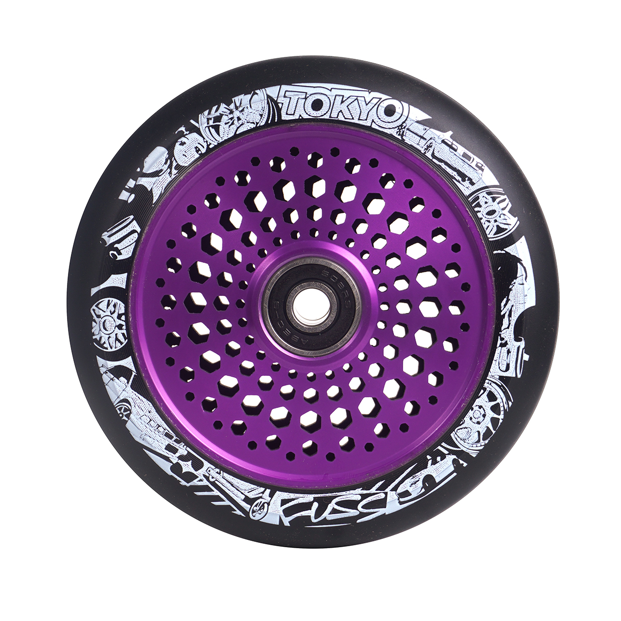 Колесо "Tokyo fuss" Dorikin wheel purple / black