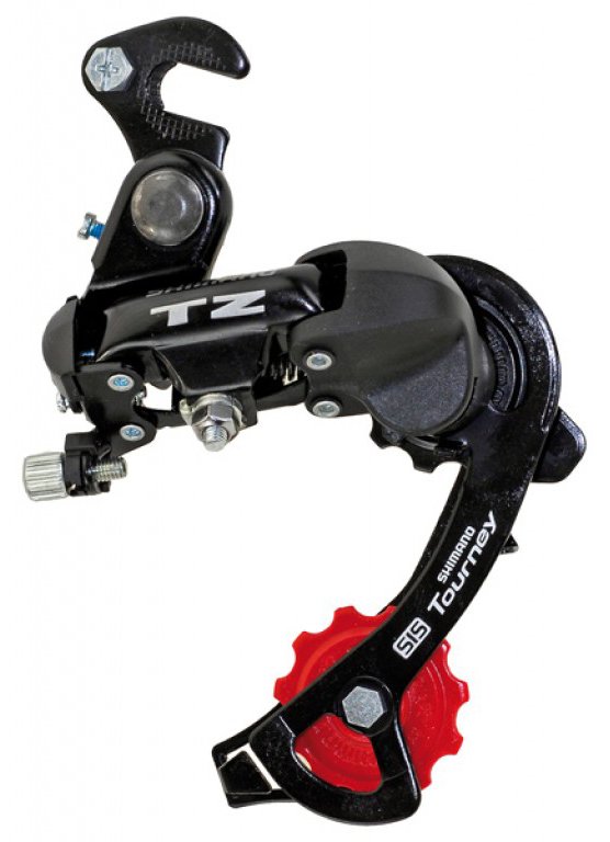 Переключатель задний Shimano RD-TZ50 GS крепление на ось