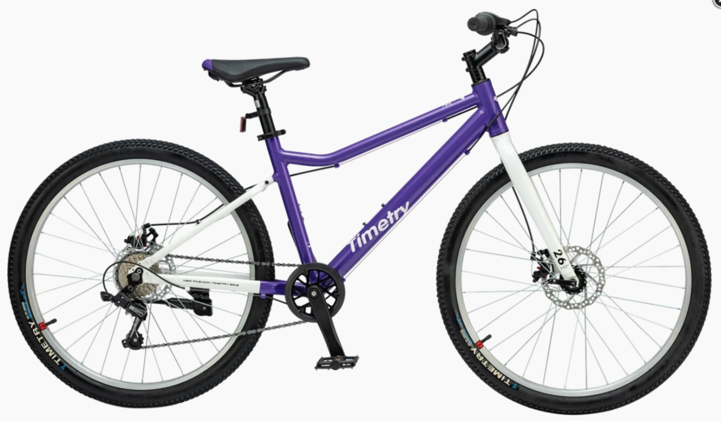 Велосипед 26" TimeTry 235/7s рамa " Фиолетовый